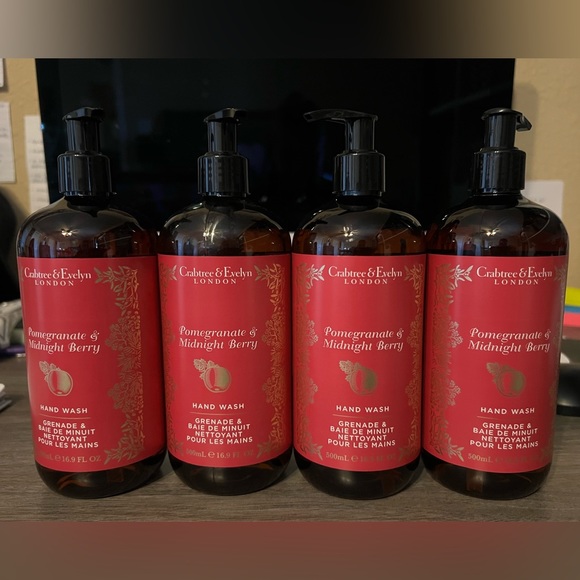 Crabtree & Evelyn London Pomegranate & Midnight Berry Hand Wash